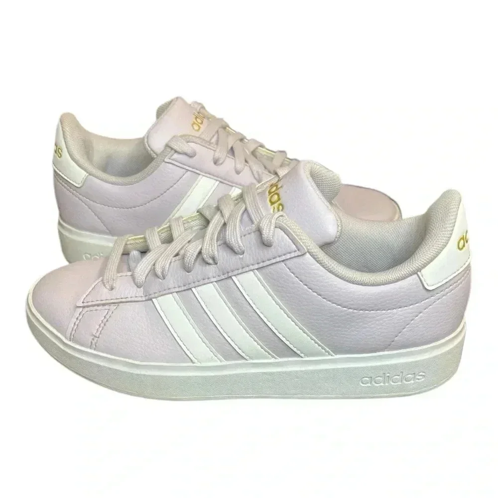 Adidas Women's White Sneakers - Picture 2 of 8